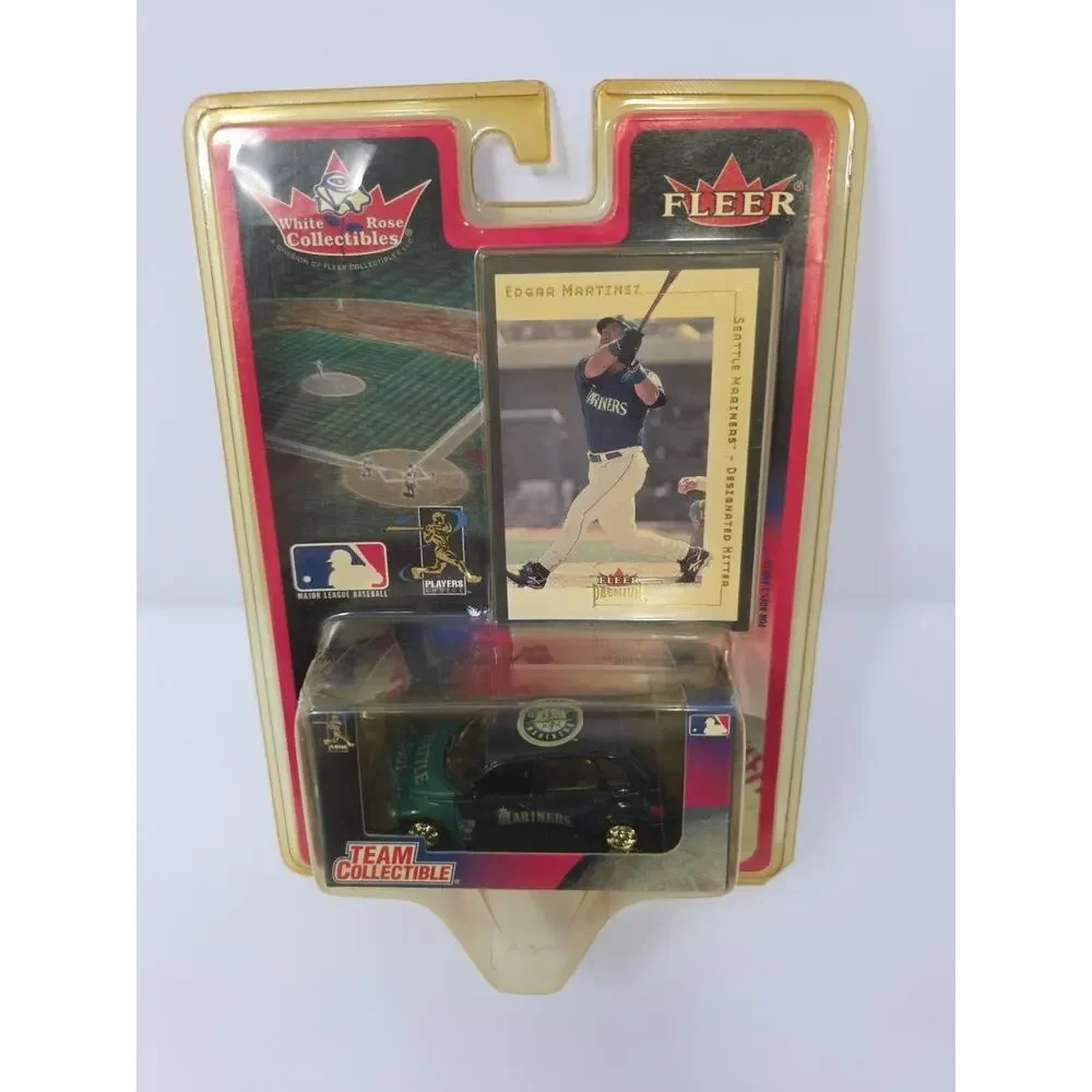 Lot 4 Fleer White Rose MLB Team Collectible Diecast Cars Sealed A-Rod McGwire